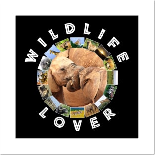 Wildlife Lover Elephant Tug Of War Posters and Art